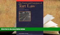 PDF [DOWNLOAD] Abraham s the Forms and Functions of Tort Law: An Analytical Primer on Cases and