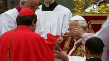 Polsat - fragment Wydarzeń z 12.02.2013 r. (rezygnacja Benedykta XVI)