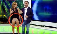 SEXY Fail Bloopers And Reporter Live Compilation June 2016