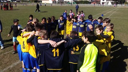 Le cri SPAM des U11 à Tarascon