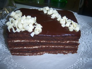 مطبخ ام وليد كيكة الشوكولا بكريمة الشونتيي