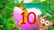 Ten In The Bed | Learn Numbers | Baby Songs & Nursery Rhymes For Children | Kids Songs Pla