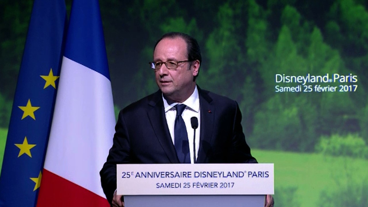 Discours à l'occasion du 25ème anniversaire Disneyland Paris