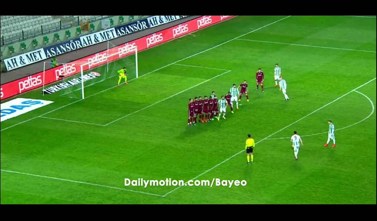 Dimitar Rangelov Goal HD - Konyaspor 1-0 Trabzonspor - 25.02.2017