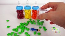 Baby Bottle Candy Skittles Surprise Toys for Kids Shopkins Minions Hello Kitty.