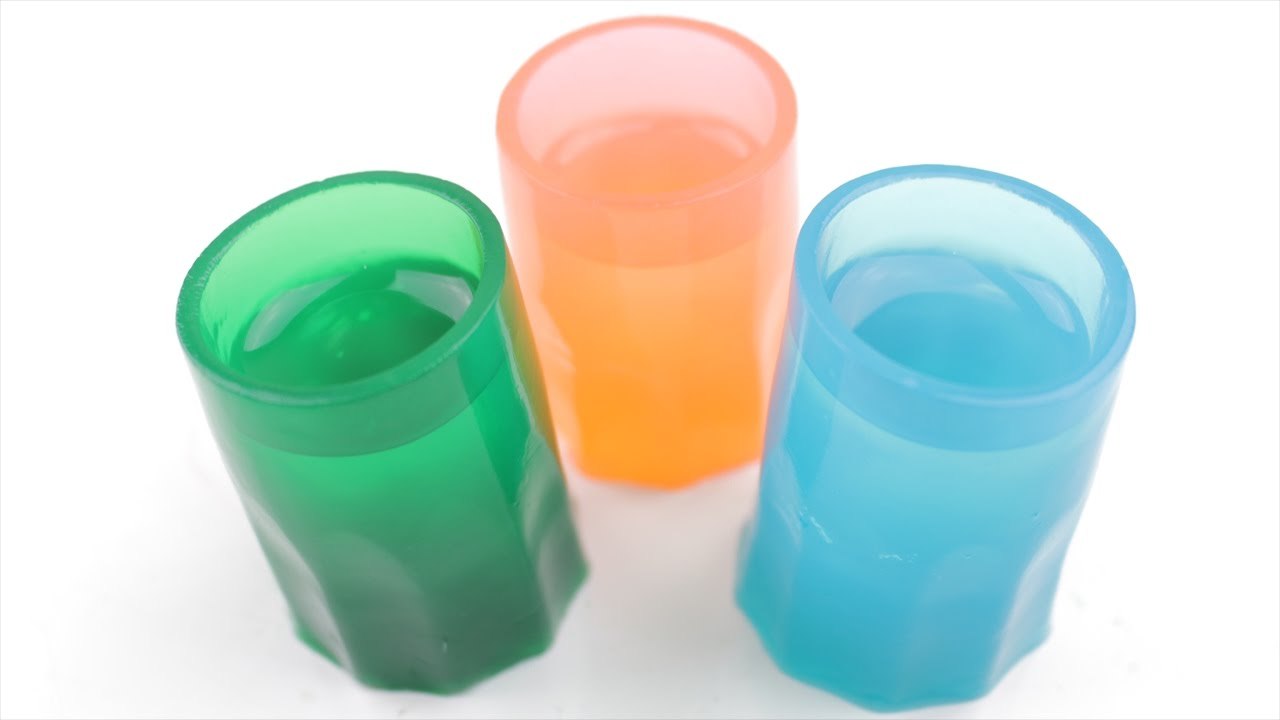 DIY How To Make Jelly Glass Learn Colors Jelly Bears Skewer