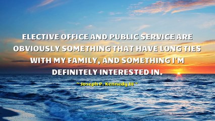 Joseph P. Kennedy III Quotes