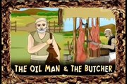 The Oil Man and the Butcher - Akbar Birbal Stories - Hindi Animated Stories For Kids