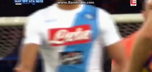 Franck Kessie Red Card HD - Napoli 0-1 Atalanta Bergamo 02.25.2017 HD