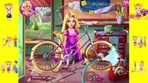 Apuestas Bebé Juego Para Niños❖ Princesa De Disney Rapunzel Accidente De Bicicleta❖ Dibujos Animados Para Los Niños