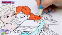 Disney Coloring Book Frozen Elsa Princess Episode Surprise Egg and Toy Collector SETC