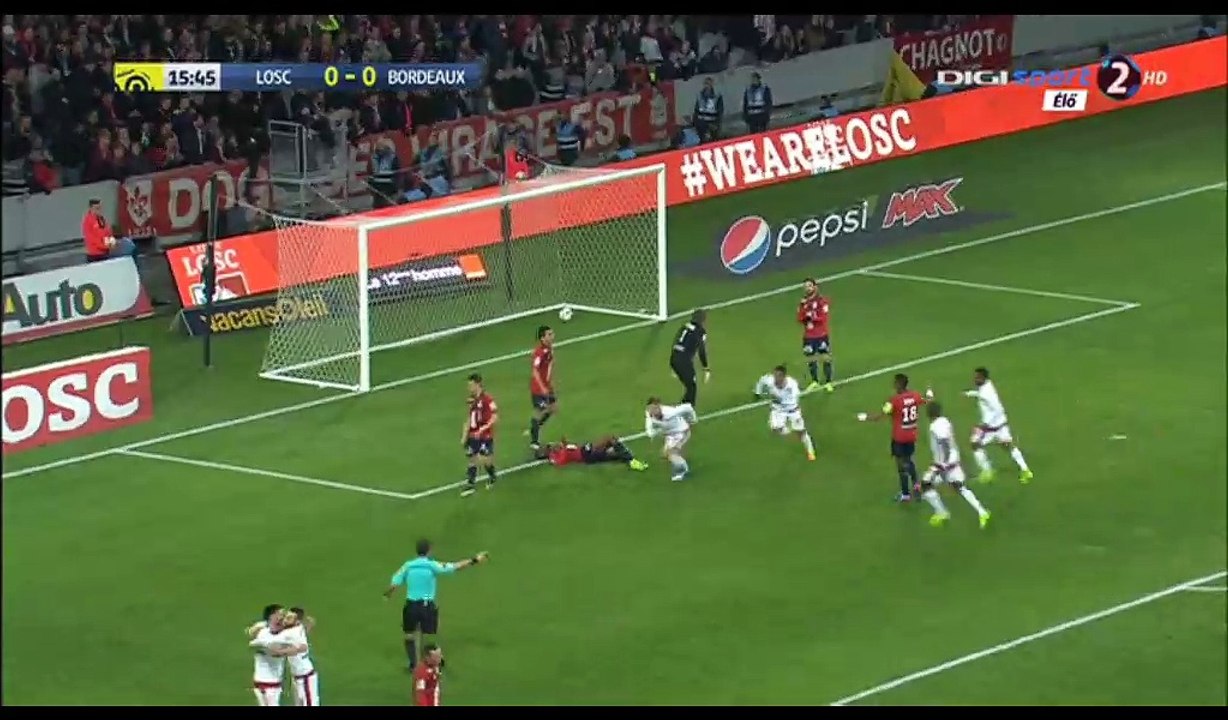 Valentin Vada Goal HD - Lille 0-1 Bordeaux - 25.02.2017