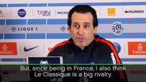 Marseille v PSG as big as El Clasico - Emery