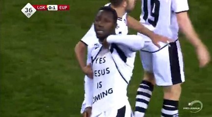 Eric Ocansey SUPER Goal HD - Lokeren	0-1	Eupen 25.02.2017