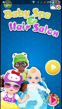 Baby Spa & Hair Salon - Gameplay app android apk 6677.com