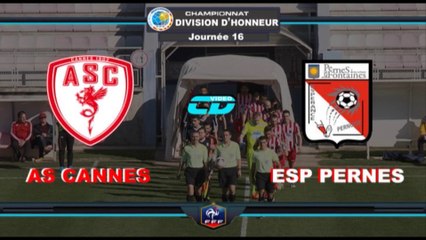 Résumé ASC 4-0 PERNES J16 DH 2016-2017