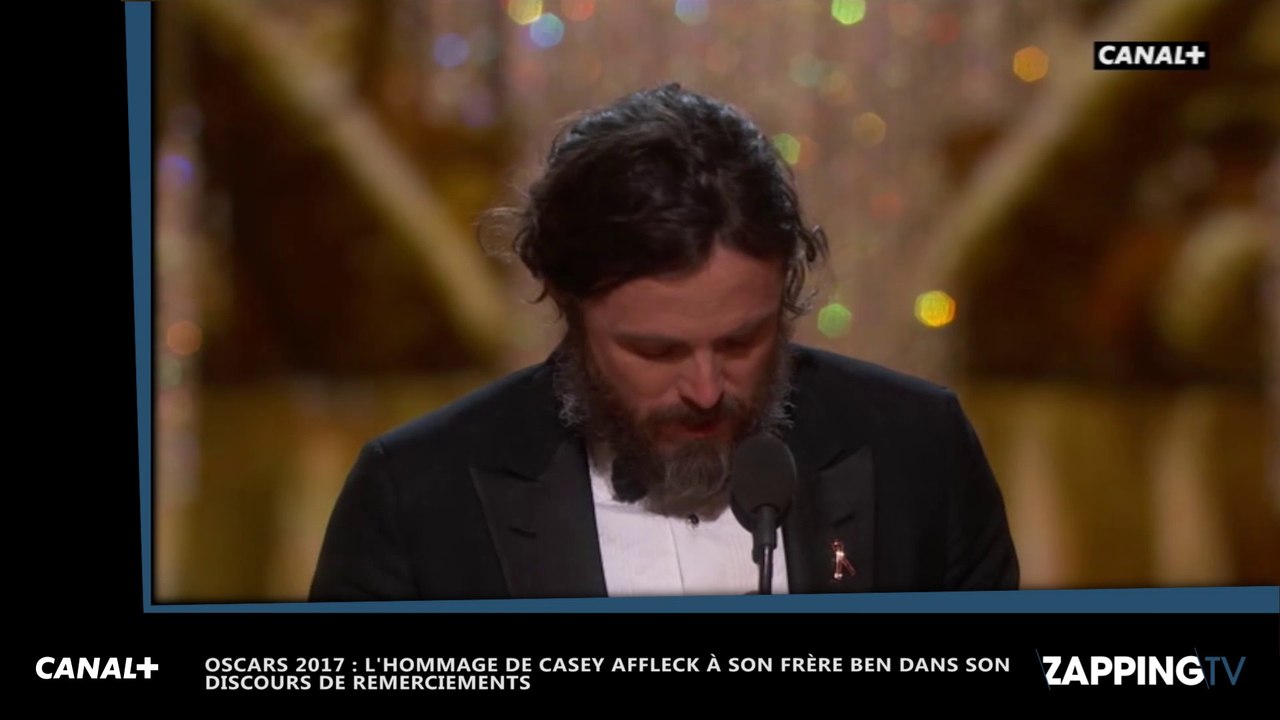 Oscars 2017 : Casey Affleck meilleur acteur, sa belle déclaration d’amour à son frère Ben Affleck