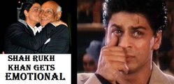 Shahrukh Khan GETS EMOTIONAL Recalling Yash Chopra