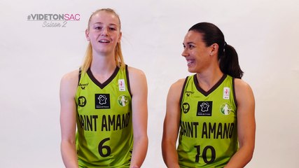 Vide ton sac - Claire Stievenard et Laura Garcia (Hainaut Basket)