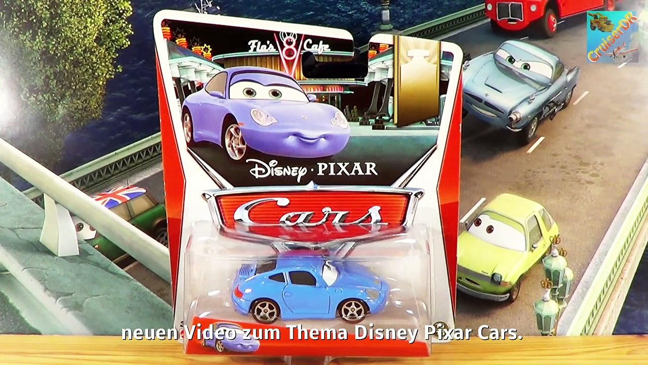 NEW Pixar Cars new Frank the Combine, Carateka, Sally with Tattoo, Jessica GianPetrol Sup
