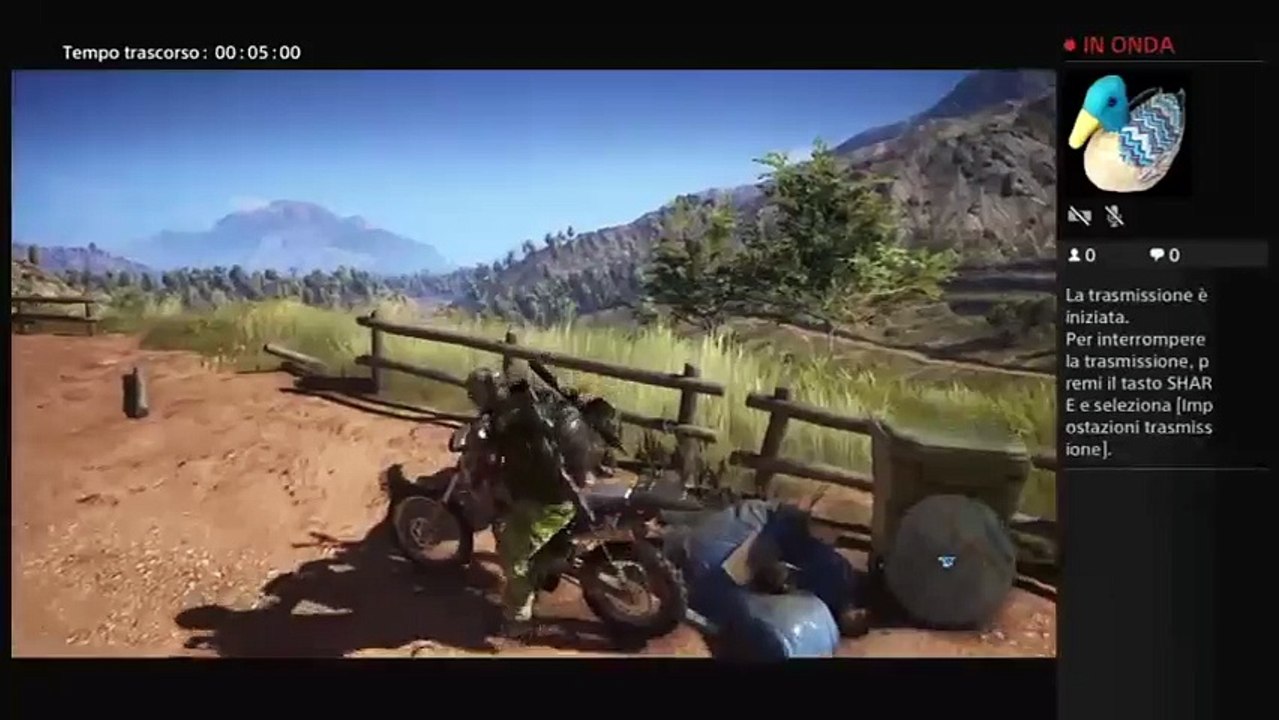 Trasmissione PS4 live di lorenzobelca2001