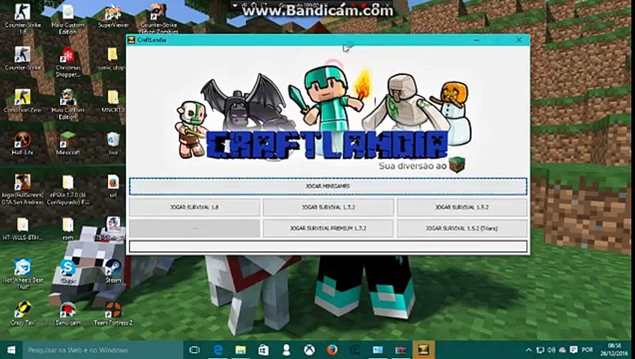 Como Baixar E Instalar  minecraft 2017