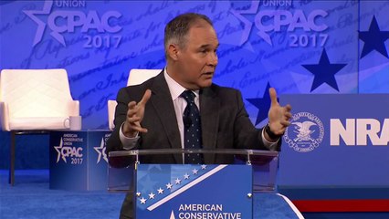 Pruitt talks about the future of the EPA at CPAC