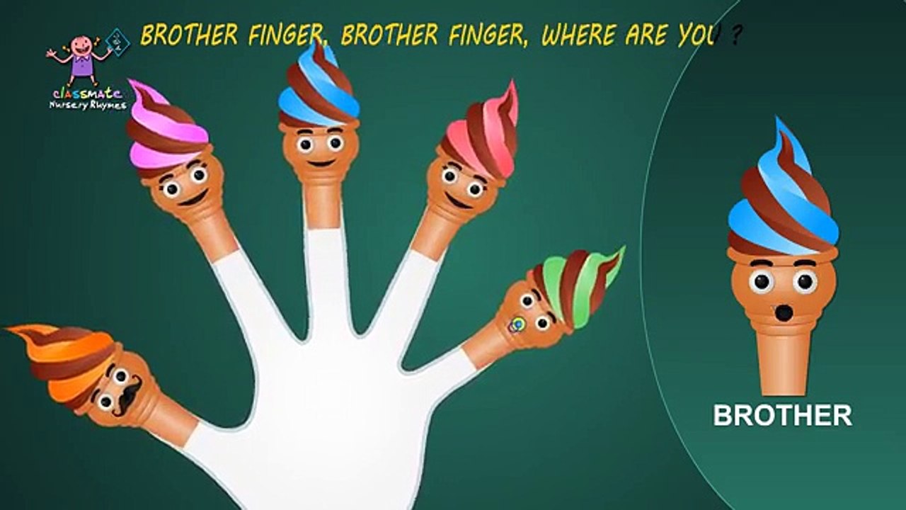 Familia dedo Helado| canciones infantiles y los Niños Canciones ABCkidTV