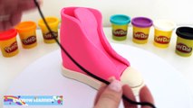How to Make Sneakers with Play-Doh * Play Dough Art * Fun Creative For Kids * RainbowLearn