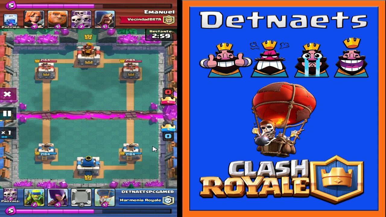 Clash Royale DETNAETS x Emanuel