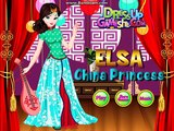 Congelados La Princesa Juegos De La Reina Elsa Tiempo De Viaje A China Componen El Diseño De Las Princesas Elsa