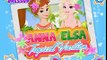 Anna and Elsa Tropical Vacation - Disney Frozen Princess Makeup and Dress Up Game