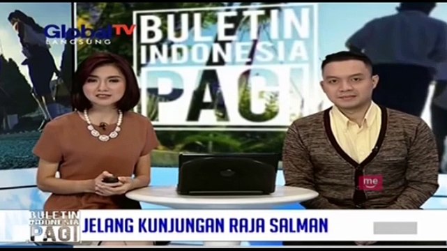 Gladi Kedatangan Raja Salman di Bandara Halim Perdana Kusuma