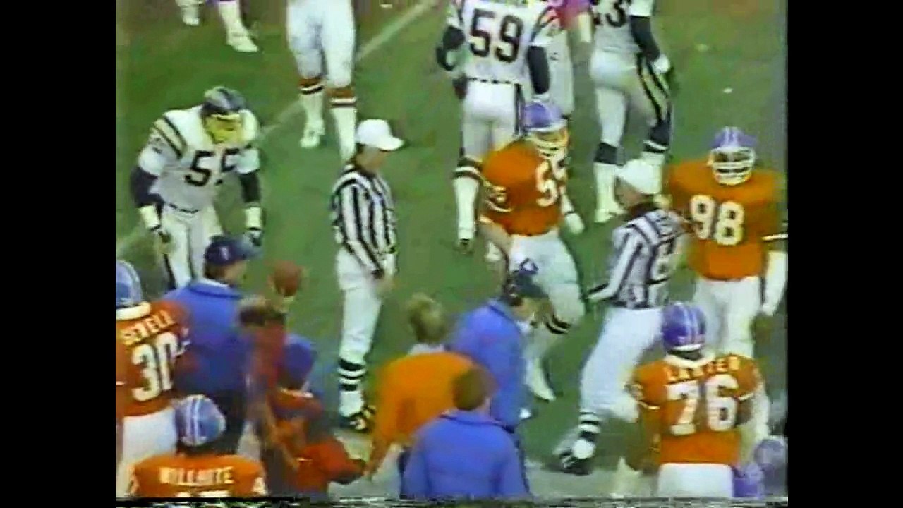 1985-11-17 San Diego Chargers vs Denver Broncos