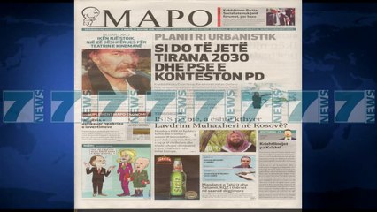 SHTYPI I DITES ME TITUJT E GAZETAVE SHQIPTARE E MARTE 27 DHJETOR 2016 - News, Lajme - Kanali 7
