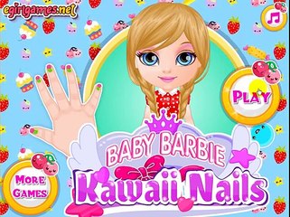 《〒》♣ Baby Barbie Kawaii nails Spa manicure salon and dress up game