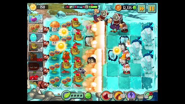 Plants VS Zombies 2 - Frostbite Caves - Day 26 - New Plants Rotobaga