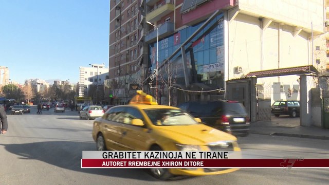 Grabitet kazinoja në Tiranë, vidhen 2 mln lekë të vjetra - News, Lajme - Vizion Plus
