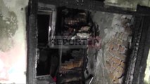 Report TV - Tepelenë, gjurmët që la zjarri në banesën e familjes Shehu