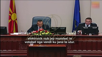 PËRPLASJE PËR DREJTIMIN E SEANCËS KUVENDORE