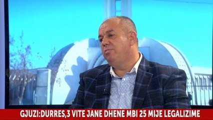 Report TV -  I ftuar ne studio, Drejtori i Aluizmit ne Durres, z.Flamur Gjuzi