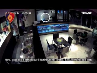 Report TV - Momentet e grabitjes së kazinove,arrestimi i autorit