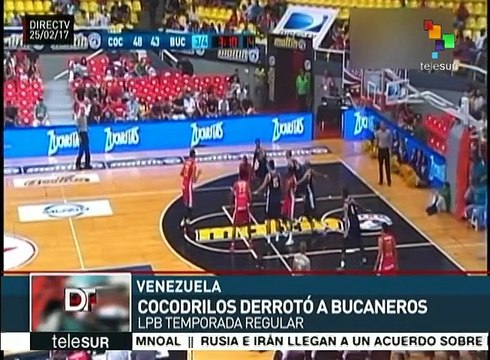 Deportes teleSUR: Cocodrilos barrió a bucaneros en la LPB