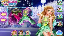 Las Princesas de Disney Elsa Rapunzel y Belle como las Hadas Juego de Vestir para Niños