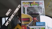 FOUND!!  ALPHA 5 Mighty Morphin Power Rangers Funko Pop [Walmart Exclusive]