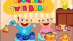BAD BABY TWINS CARE GAME INCLUDE BAD BABY MESSY TOY ROOM, FOOD FIGHT & DOCTOR CHECKUP BABY