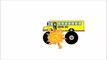 Learn Colors & Vehicles: Monster Truck School Buses ★ Coloring Book ★ Colours for Kids Bab
