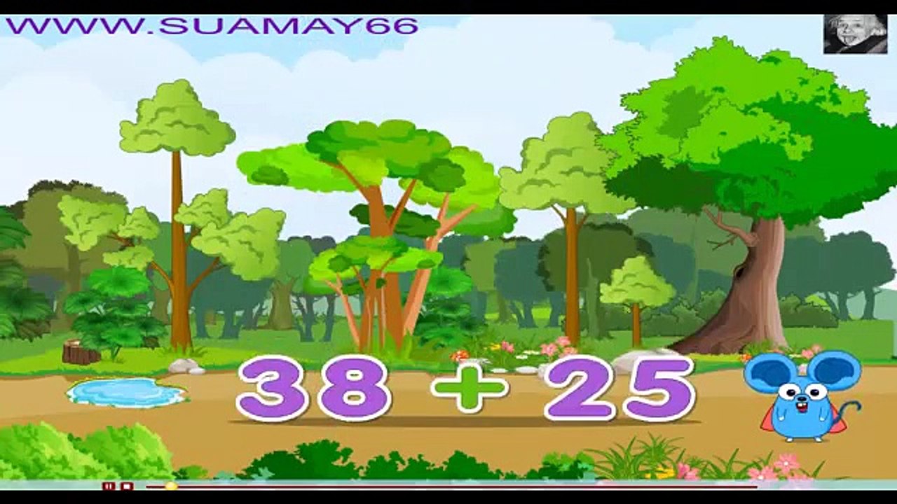 12 cộng có nhớ, 38 + 25, toán 2, toán lớp 2-Thegioivideo.net