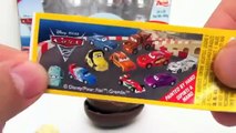 Huevos sorpresa Cars 2 Unboxing de Disney Pixar regalos de juguetes de Kinder huevo sorpresa juguete regalo
