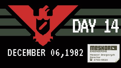 Let's Play Papers Please #14 Top 3 Criminals Of The Day.(Day 14)